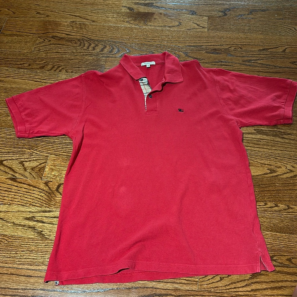 Men’s Burberry polo shirt - size medium